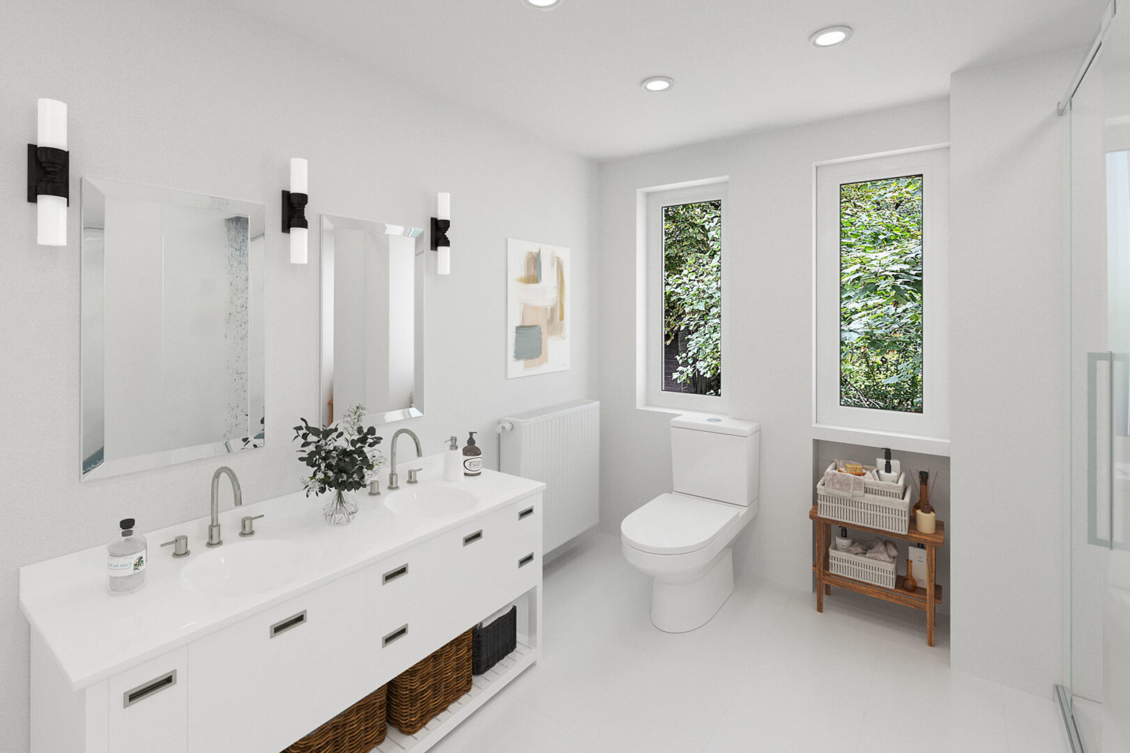 Badezimmer illustriert